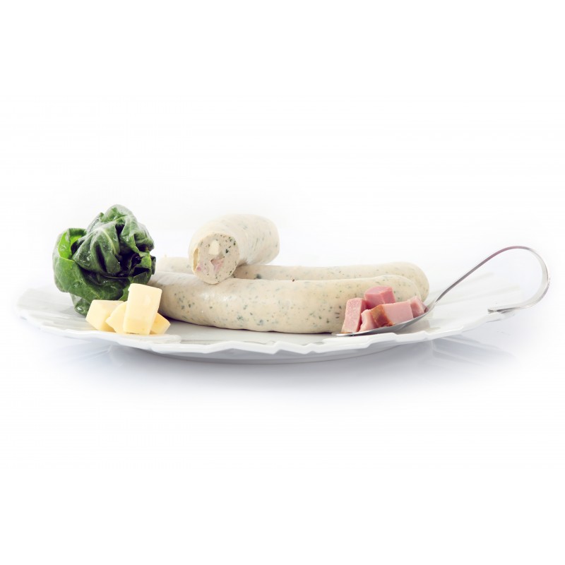 Saucisses Blanches Epinard, Jambon, Fromage